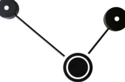 Best Eco-Light LED Wandlampe Aluminium dimmbar H:44 cm 3000 K Schwarz