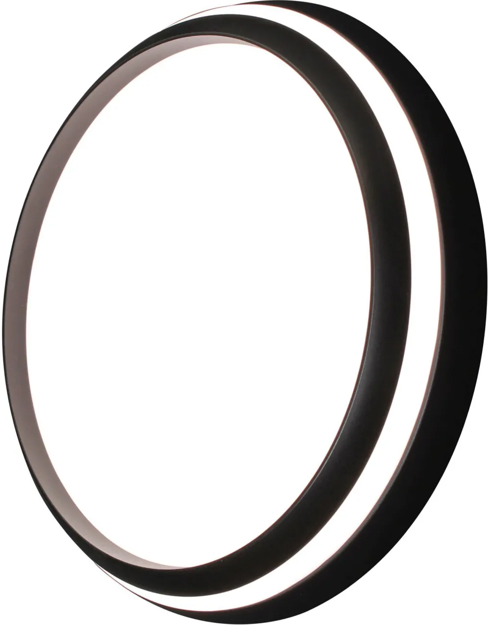 Best Eco-Light LED Wandlampe Aluminium Schwarz RGB Bluetooth Ø35 cm