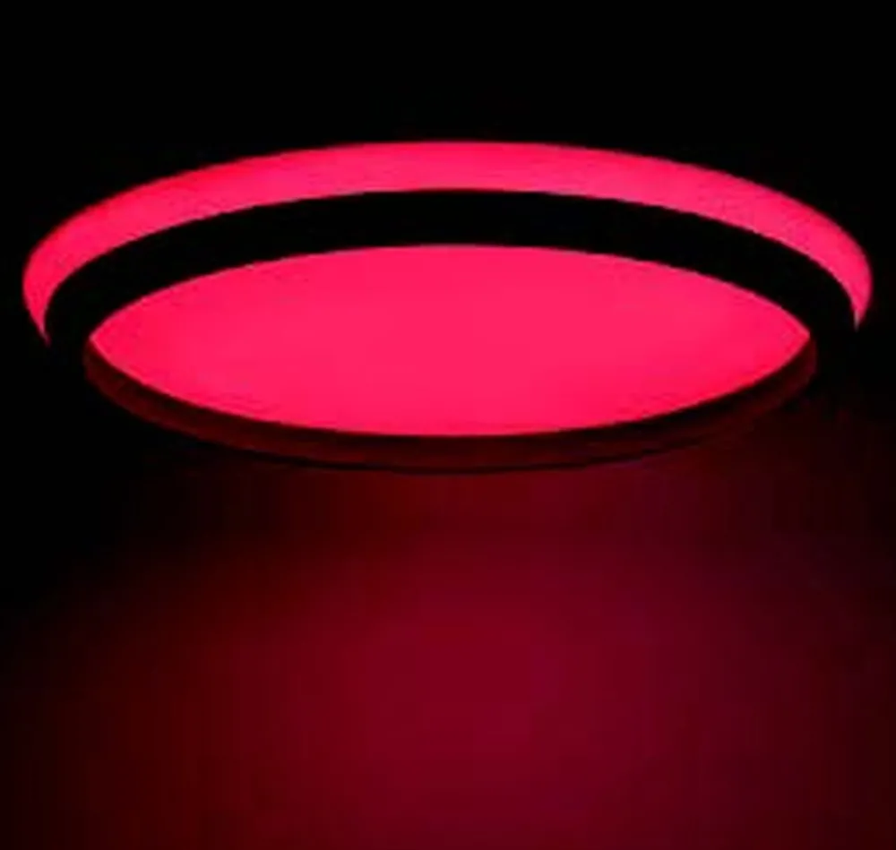 Best Eco-Light LED Wandlampe Aluminium Schwarz RGB Bluetooth Ø35 cm