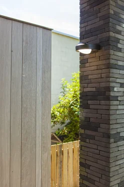 Discount Eco-Light LED Wandlampe Anthrazit Aluminium IP54 B:16 cm blendarm