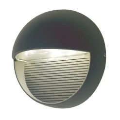 Elstead LED Wandlampe Anthrazit Aluminium rund IP65 robust* Außenwandleuchten|Moderne Lampen