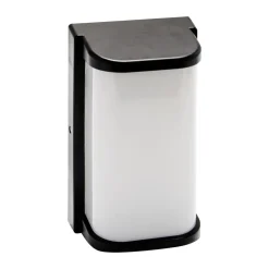 Outlet Strühm LED Wandlampe außen 27 cm IP65 Schwarz Weiß