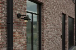 Eco-Light LED Wandlampe außen Aluminium B:24 cm 7 W IP54 Schwarz* Metall Lampen|Led Außenleuchten