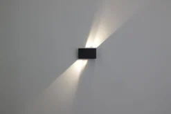 Eco-Light LED Wandlampe außen Aluminium Up Down IP54 B:17,3 cm* Led Außenleuchten|Fassadenstrahler