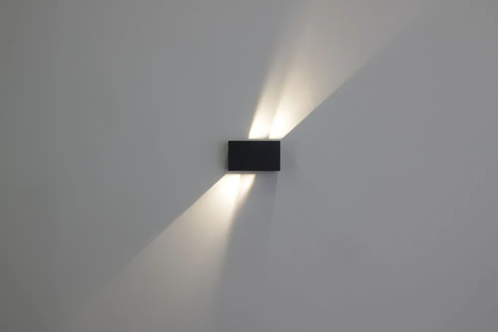 Eco-Light LED Wandlampe außen Aluminium Up Down IP54 B:17,3 cm* Led Außenleuchten|Fassadenstrahler