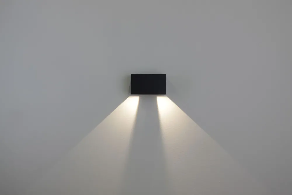 Eco-Light LED Wandlampe außen Aluminium Up Down IP54 B:17,3 cm* Led Außenleuchten|Fassadenstrahler