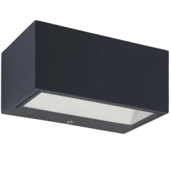 Eco-Light LED Wandlampe Außen Anthrazit 4000 K 10 W IP54 Up Down* Metall Lampen|Led Außenleuchten