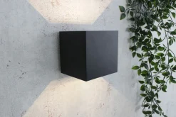 Hot Eco-Light LED Wandlampe Außen Anthrazit Up Down IP54 3000 K 6 W