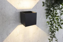 Hot Eco-Light LED Wandlampe Außen Anthrazit Up Down IP54 3000 K 6 W