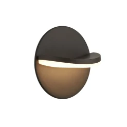 Sale Searchlight LED Wandlampe außen IP65 Ø18cm Anthrazit 3000K Downlight