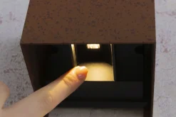 Eco-Light LED Wandlampe Außen Rostbraun Up Down IP54 3000 K 6 W* Metall Lampen|Led Außenleuchten