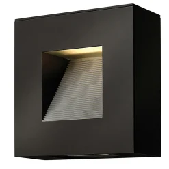 Elstead LED Wandlampe Außen Schwarz Alu quadratisch IP44* Moderne Lampen|Moderne Außenleuchten