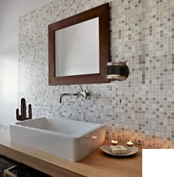 Searchlight LED Wandlampe Bad Up Down Schalter IP44 Schwarz Klar 3000 K* Led Lampen|Wandleuchten