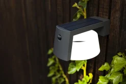 Eco-Light LED Wandlampe Bewegungssensor Aluminium B:16 cm IP44* Metall Lampen|Led Außenleuchten