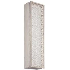 New Elstead LED Wandlampe BIRO Silber Weiß eckig Leuchte Flur