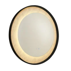 Hot Searchlight LED Wandlampe dimmbar Glas Metall Touch IP44 Ø80 cm