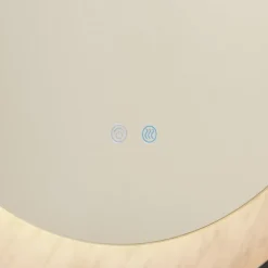 Hot Searchlight LED Wandlampe dimmbar Glas Metall Touch IP44 Ø80 cm