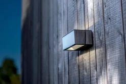 Clearance Eco-Light LED Wandlampe Edelstahl in Nickel 4000 K IP54 Up Down