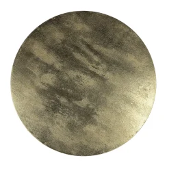 Nowodvorski LED Wandlampe flach Ø 35 cm in Gold 3000 K 160 lm Holz* Metall Lampen|Holzlampen