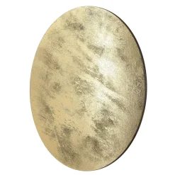 Nowodvorski LED Wandlampe flach Ø 35 cm in Gold 3000 K 160 lm Holz* Metall Lampen|Holzlampen