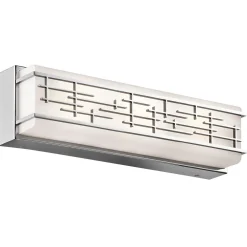 Discount Elstead LED Wandlampe Glas IP44 Badezimmer Spiegel HEIKIAN