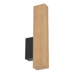 TK Lighting LED Wandlampe Holz Metall indirektes Licht 3000 K H: 31 cm* Led Lampen|Wandleuchten