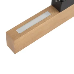 TK Lighting LED Wandlampe Holz Metall indirektes Licht 3000 K H: 31 cm* Led Lampen|Wandleuchten