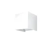 New Sollux LED Wandlampe JAZZINELLE Weiß quadratisch IP54 Up Down