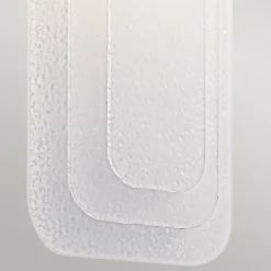 Sale Elstead LED Wandlampe Metall Glas H: 43,2 cm in Messing Weiß