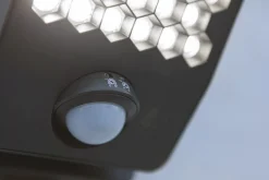 Eco-Light LED Wandlampe mit Bewegungsmelder 4000 K IP54 flexibel* Metall Lampen|Led Außenleuchten