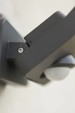 Eco-Light LED Wandlampe mit Bewegungsmelder 4000 K IP54 flexibel* Metall Lampen|Led Außenleuchten