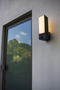 Eco-Light LED Wandlampe mit Bewegungsmelder IP54 1000 lm dimmbar* Metall Lampen|Led Außenleuchten