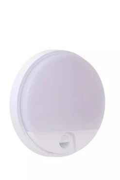 LED Wandlampe mit Bewegungsmelder Ø21 cm IP54 3000 K* Außenwandleuchten|Led Außenleuchten