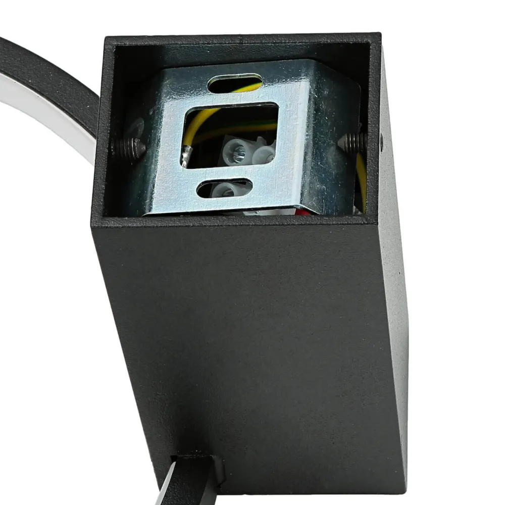 Sale Nowodvorski LED Wandlampe Schwarz Aluminium 3000 K 190 lm Ø 18 cm