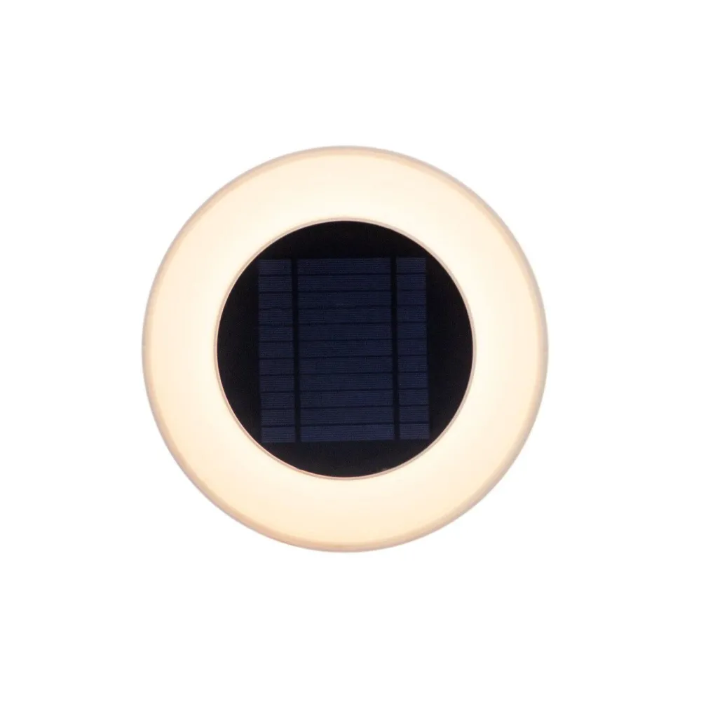 Newgarden LED Wandlampe Solar Ø 39 cm rund IP65 3500 K Fernbedienung* Badezimmer Lampe|Solarleuchten