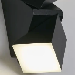 Online Searchlight LED Wandlampe Up and Down Outdoor H:15 cm IP65 flexibel