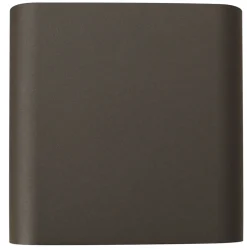 New Eco-Light LED Wandlampe Up Down Aluminium IP44 3000 K Anthrazit