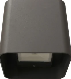 New Eco-Light LED Wandlampe Up Down Aluminium IP44 3000 K Anthrazit