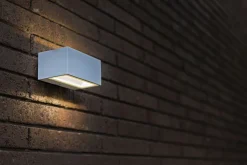 Eco-Light LED Wandlampe Up Down Weiß B:14 cm IP54 4000 K 10 W* Metall Lampen|Led Außenleuchten