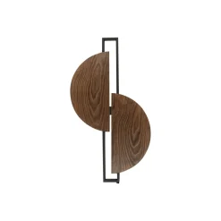 Hot Nowodvorski LED Wandleuchte 3000 K 340 lm Schwarz Holz indirekt dekorativ