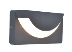 Eco-Light LED Wandleuchte Aluminium IP54 B:23,1 cm 3000 K 450 lm* Außenwandleuchten|Led Außenleuchten