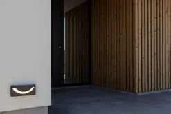 Eco-Light LED Wandleuchte Aluminium IP54 B:23,1 cm 3000 K 450 lm* Außenwandleuchten|Led Außenleuchten