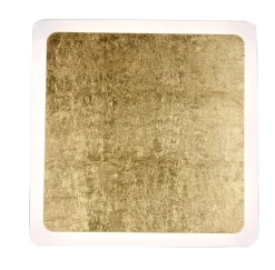 Online Eco-Light LED Wandleuchte Aluminium Gold Schwarz 3000 K B:41 cm