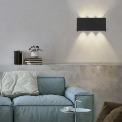 Hot Just Light LED Wandleuchte Anthrazit Up Down dimmbar B:17 cm 2 W