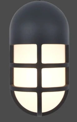 Eco-Light LED Wandleuchte Anthrazit Aluminium H:19,3 cm IP54 14 W* Metall Lampen|Feuchtraumleuchten