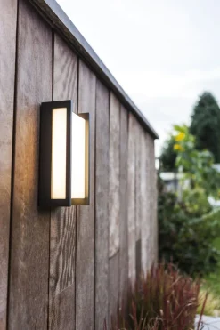 Sale Eco-Light LED Wandleuchte Anthrazit IP54 blendarm BRENSOM