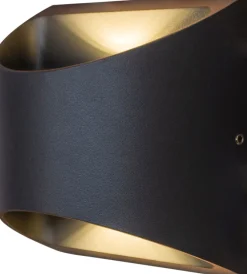 Eco-Light LED Wandleuchte Außen Aluminium IP44 B:13,1 cm Up Down* Metall Lampen|Led Außenleuchten