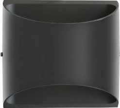 Eco-Light LED Wandleuchte Außen Aluminium IP44 B:13,1 cm Up Down* Metall Lampen|Led Außenleuchten