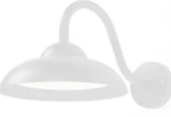 Easylight LED Wandleuchte außen Aluminium 25 cm breit IP54 Weiß