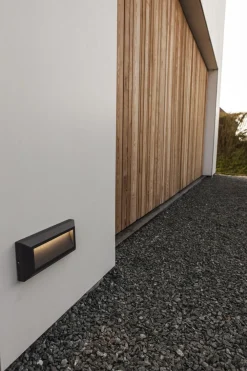 Eco-Light LED Wandleuchte Außen Aluminium Anthrazit IP54 B:23 cm* Metall Lampen|Led Außenleuchten